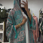 Pashmina Abaya with Stone