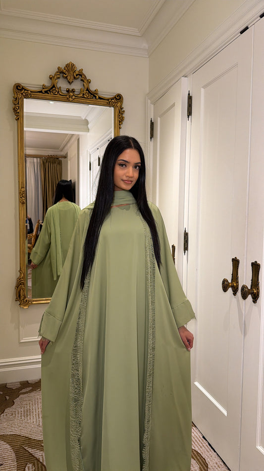Zahra (زهراء)  Lime Green