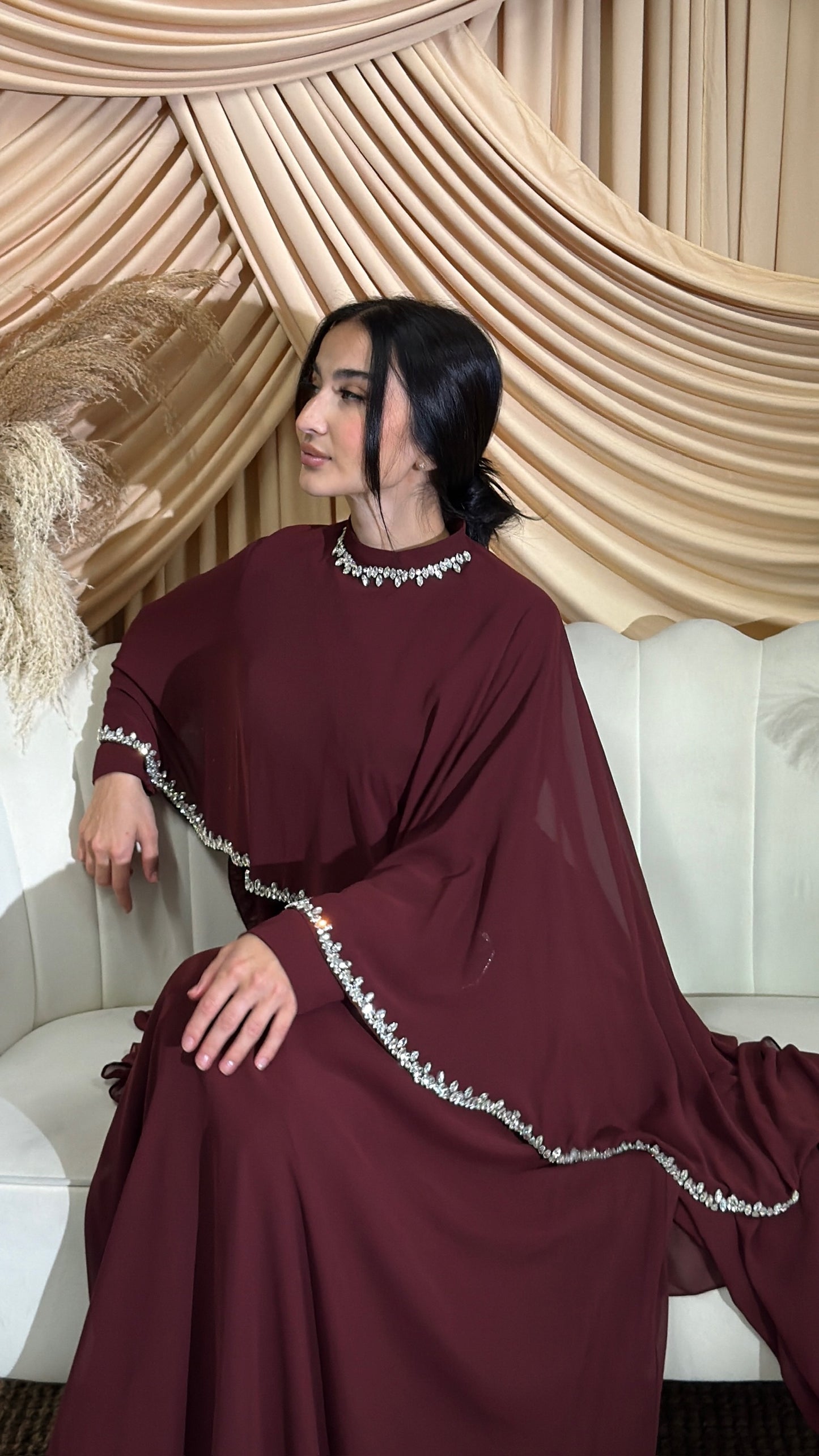 Linnea - Maroon