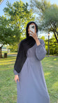 Slip dress gray