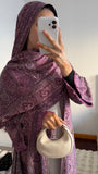 Pashmina Abaya with Stone