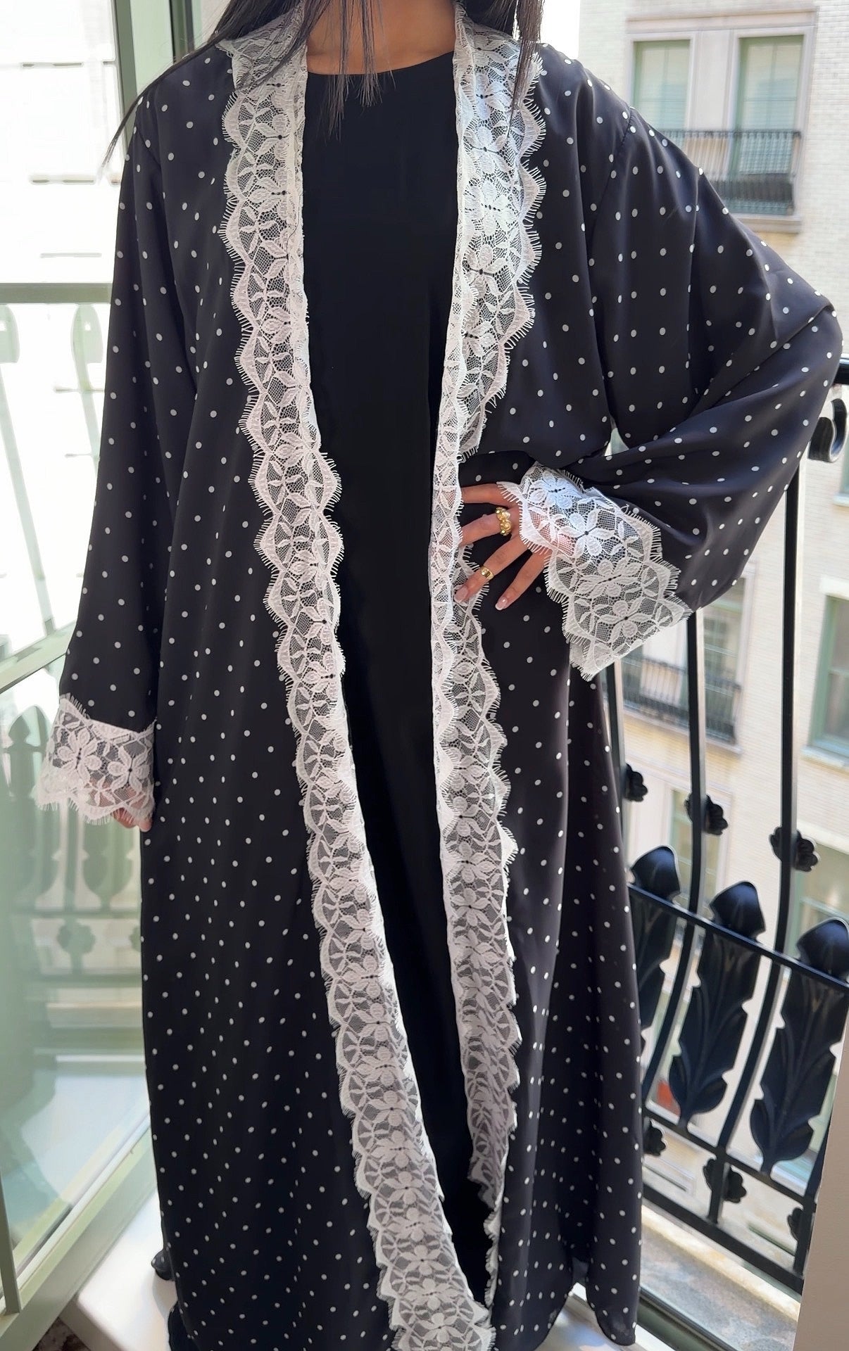 Polka Dot Black