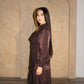 Zaria Dress – Chocolate Brown