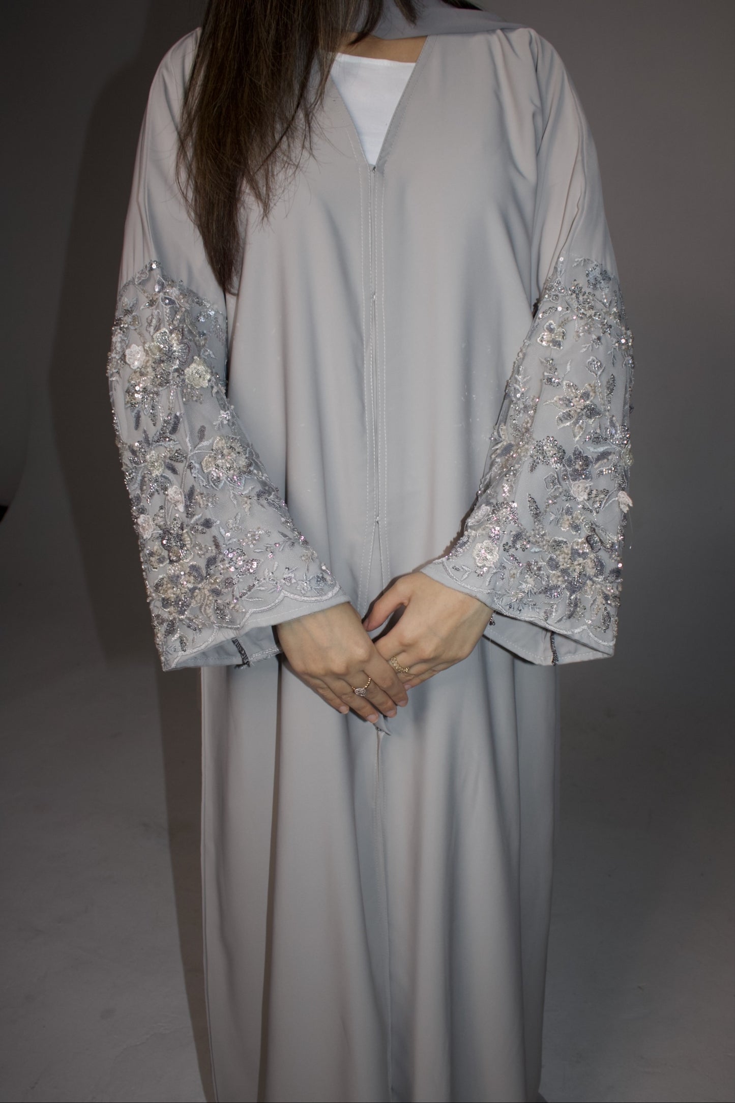 Tabarek Abaya (Gray)