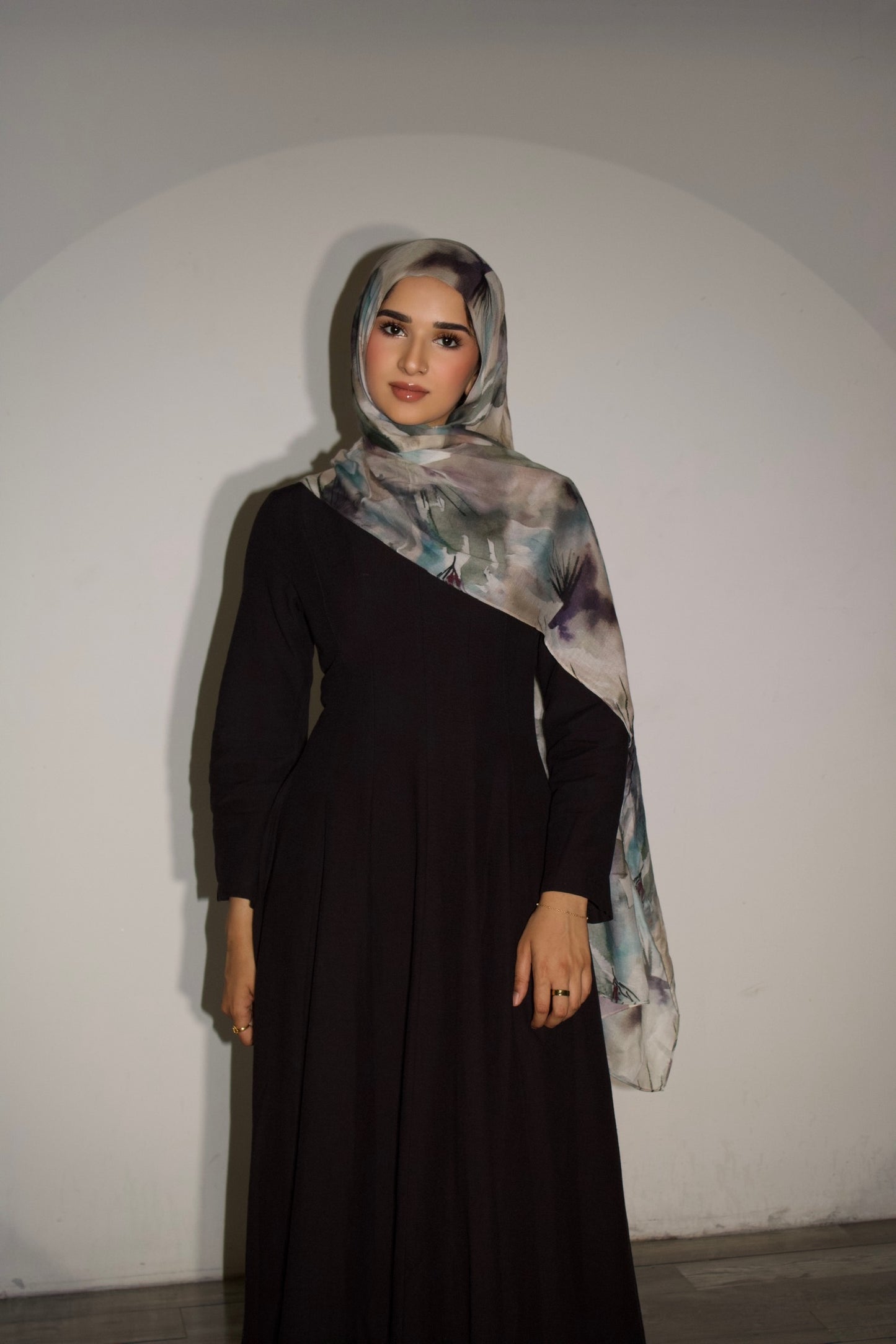 Nadia Linen Dress – Black