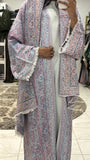 Pashmina Abaya with Stone