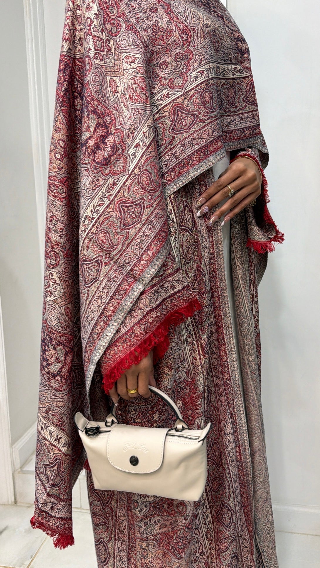 Pashmina Abaya WITHOUT Stone