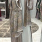 Pashmina Abaya with Stone