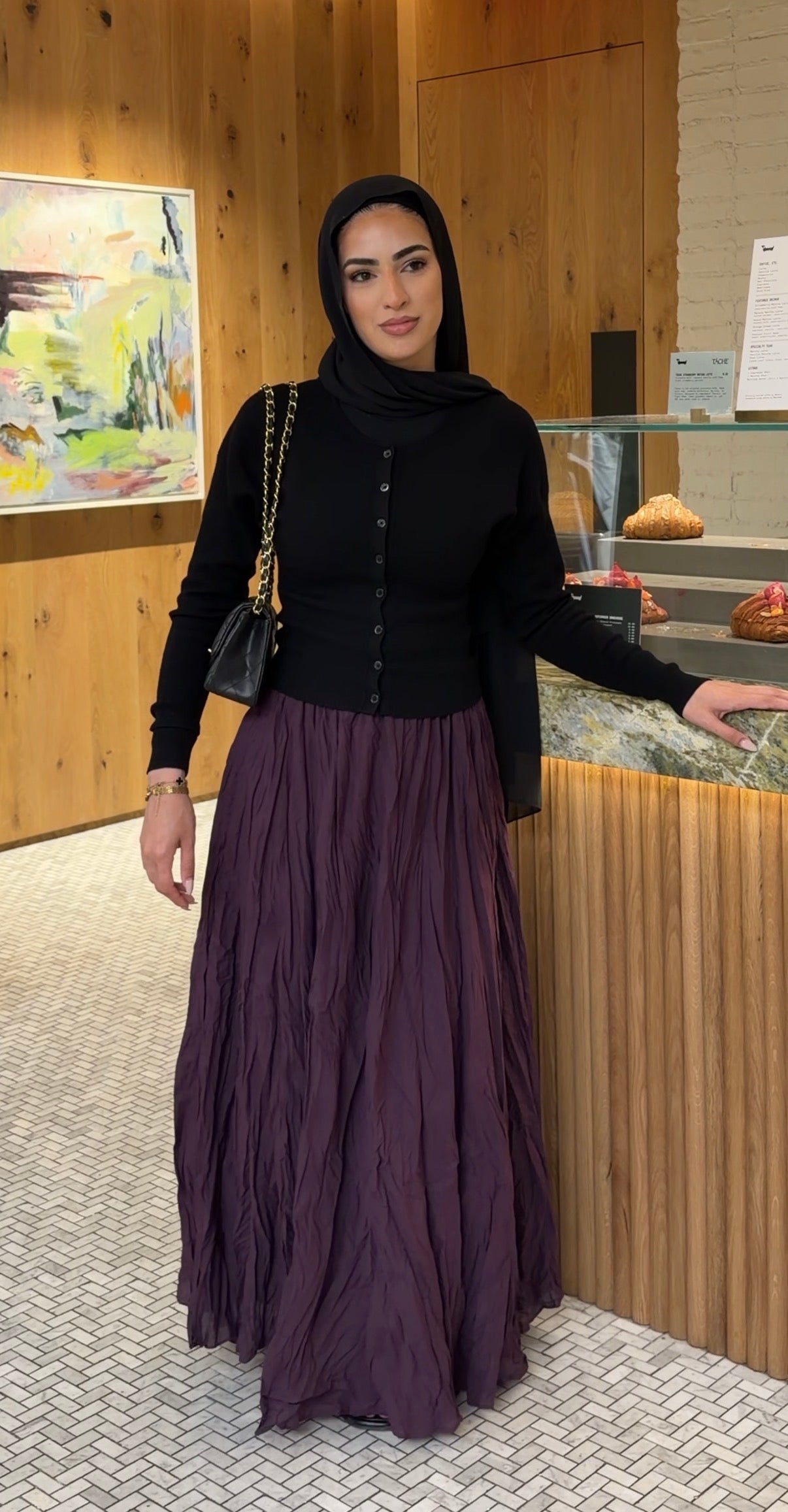 Purple Skirt