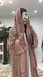 Pashmina Abaya with Stone
