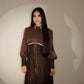 Emmeline Dress – Chocolate Brown