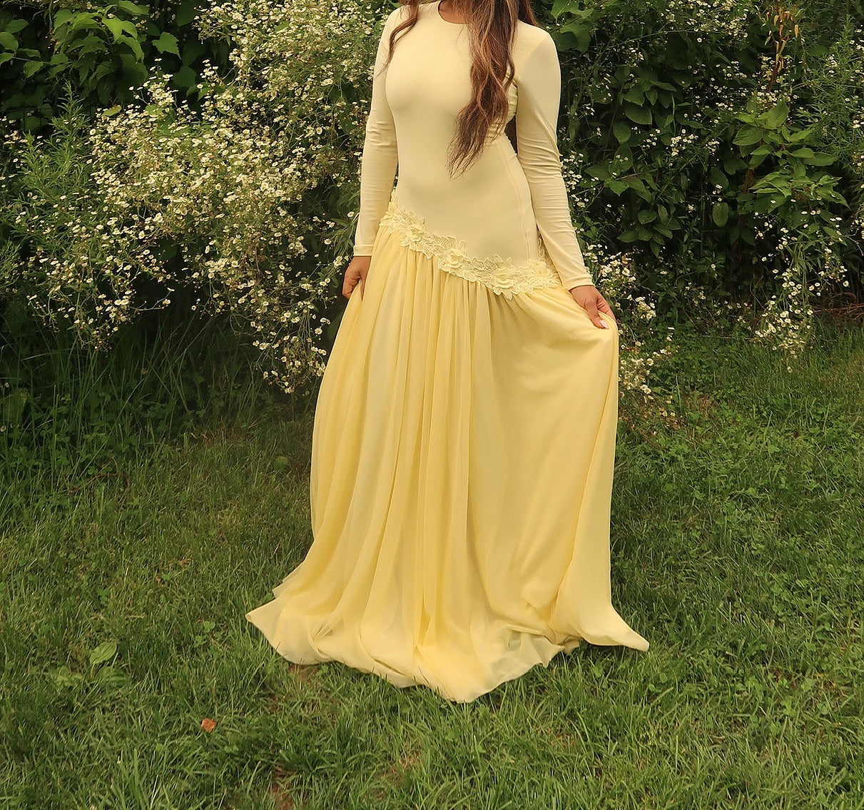 Noelle Dress Yellow