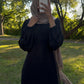 Slip dress black