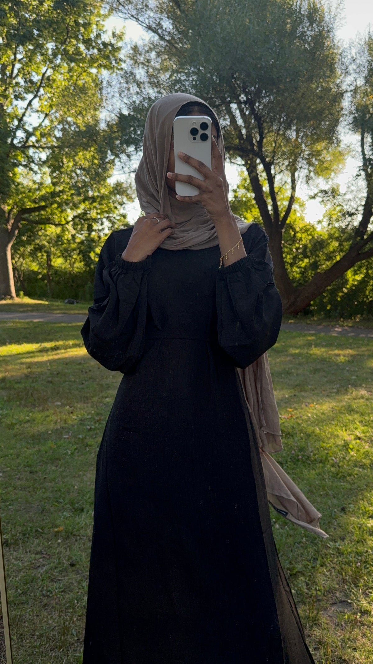 Slip dress black
