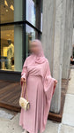 Butterfly Abaya (baby pink)