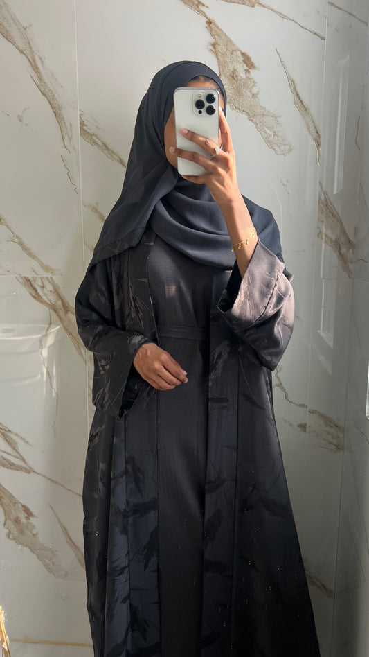 Laia Abaya In Gray