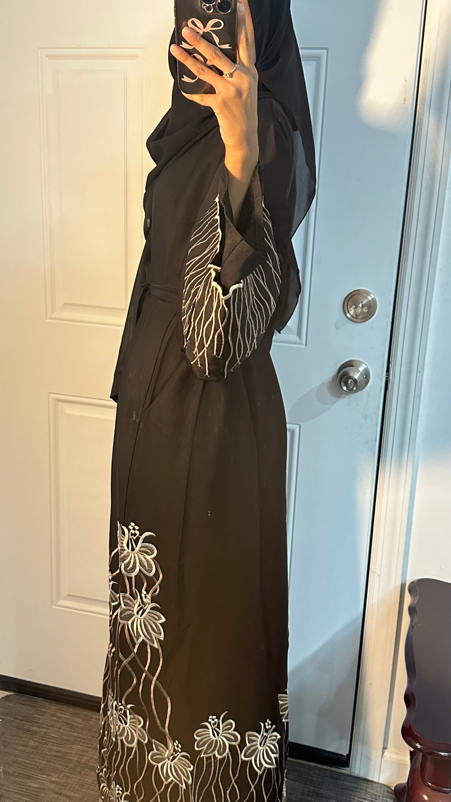 $35 embroidery abaya