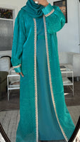 Shimmer abaya