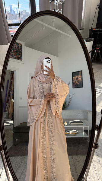 Beige abaya