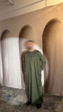 Emirati Thobe (olive green )