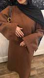 Basmah‎ (بسمة) Burnt Orange/Brownish