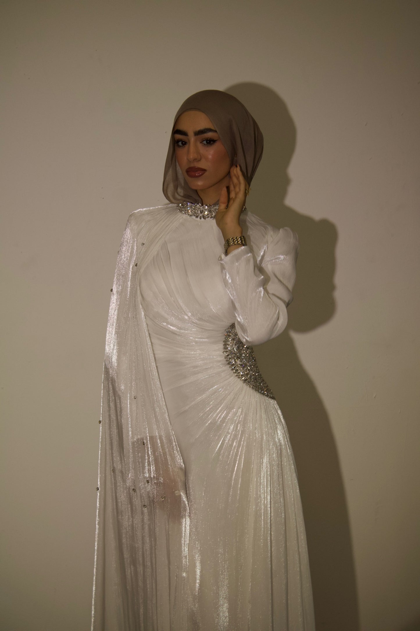 Celestine Dress – White