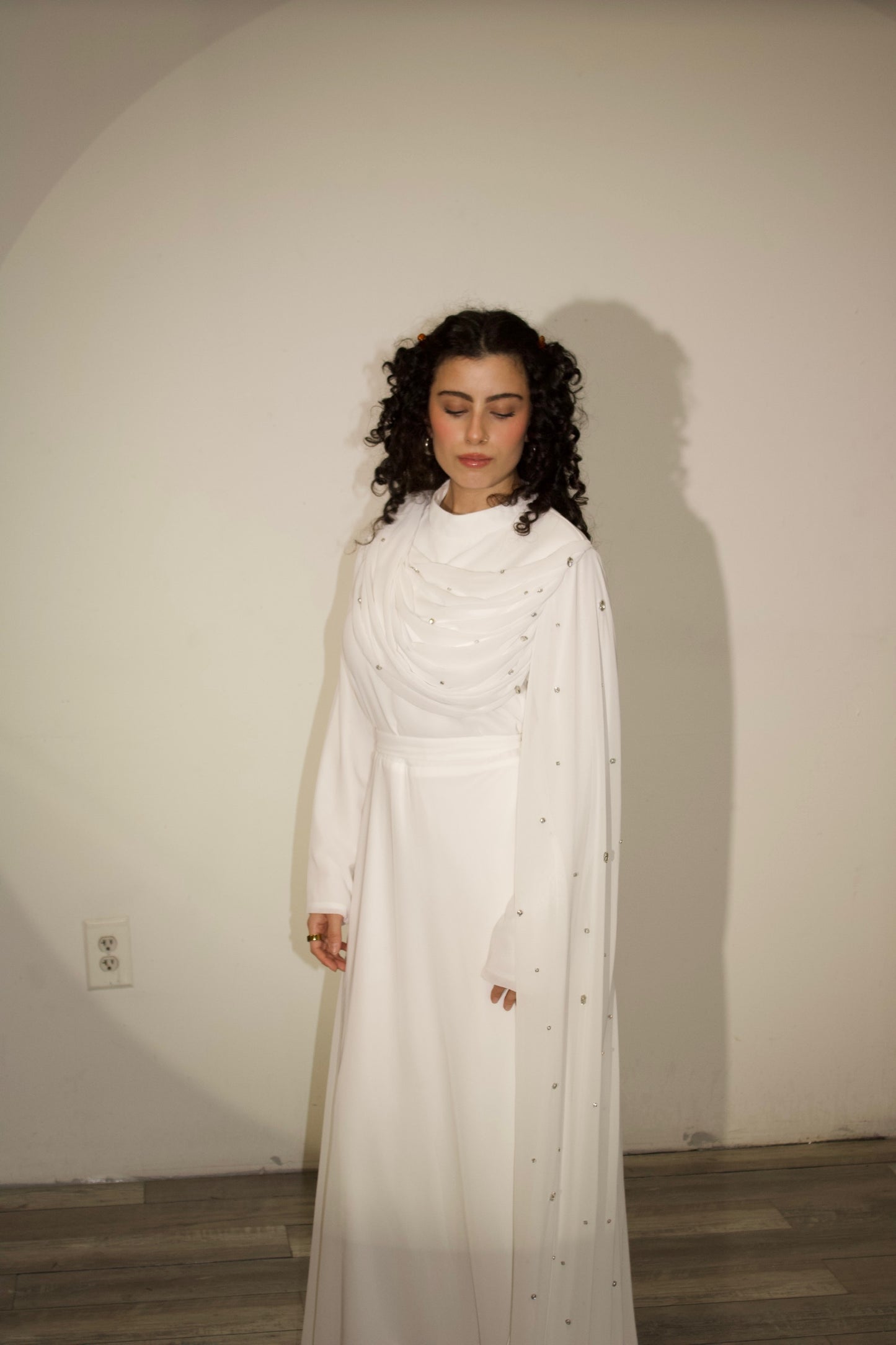 Amira Dress - White