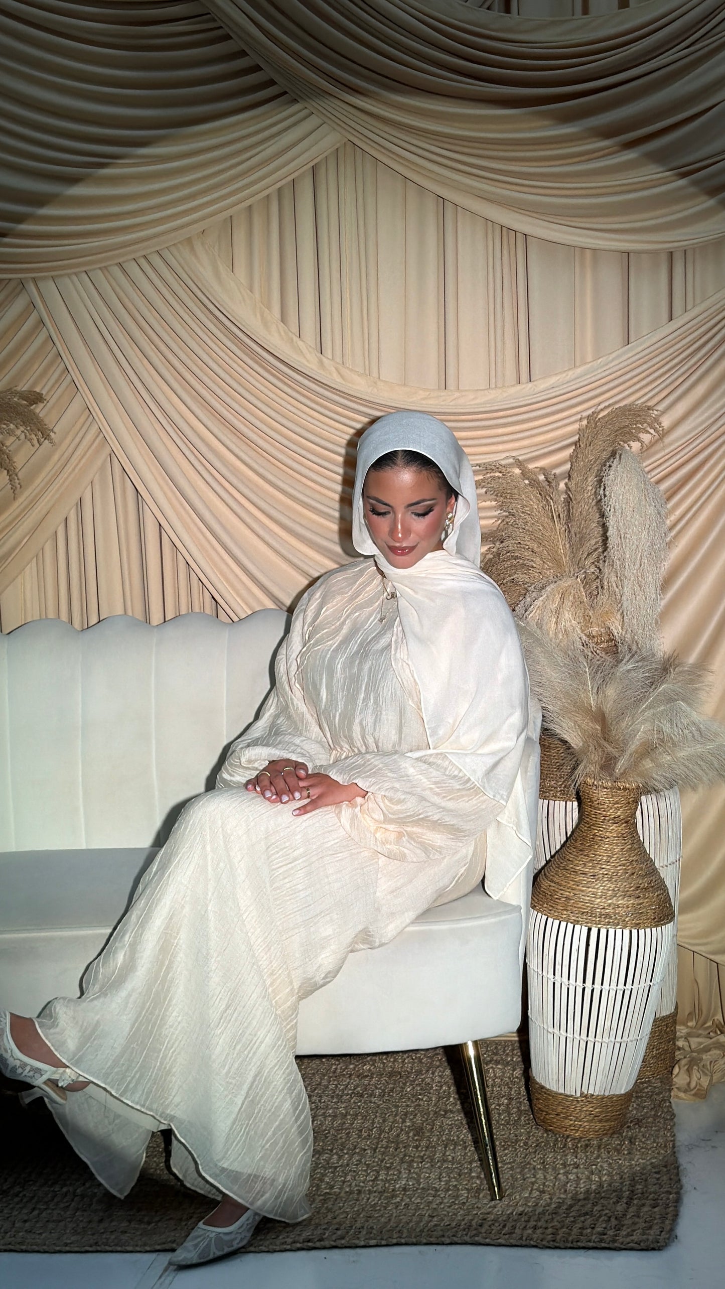 Noura Dress - Ivory