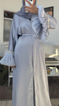 Gray abaya