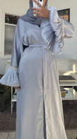Gray abaya