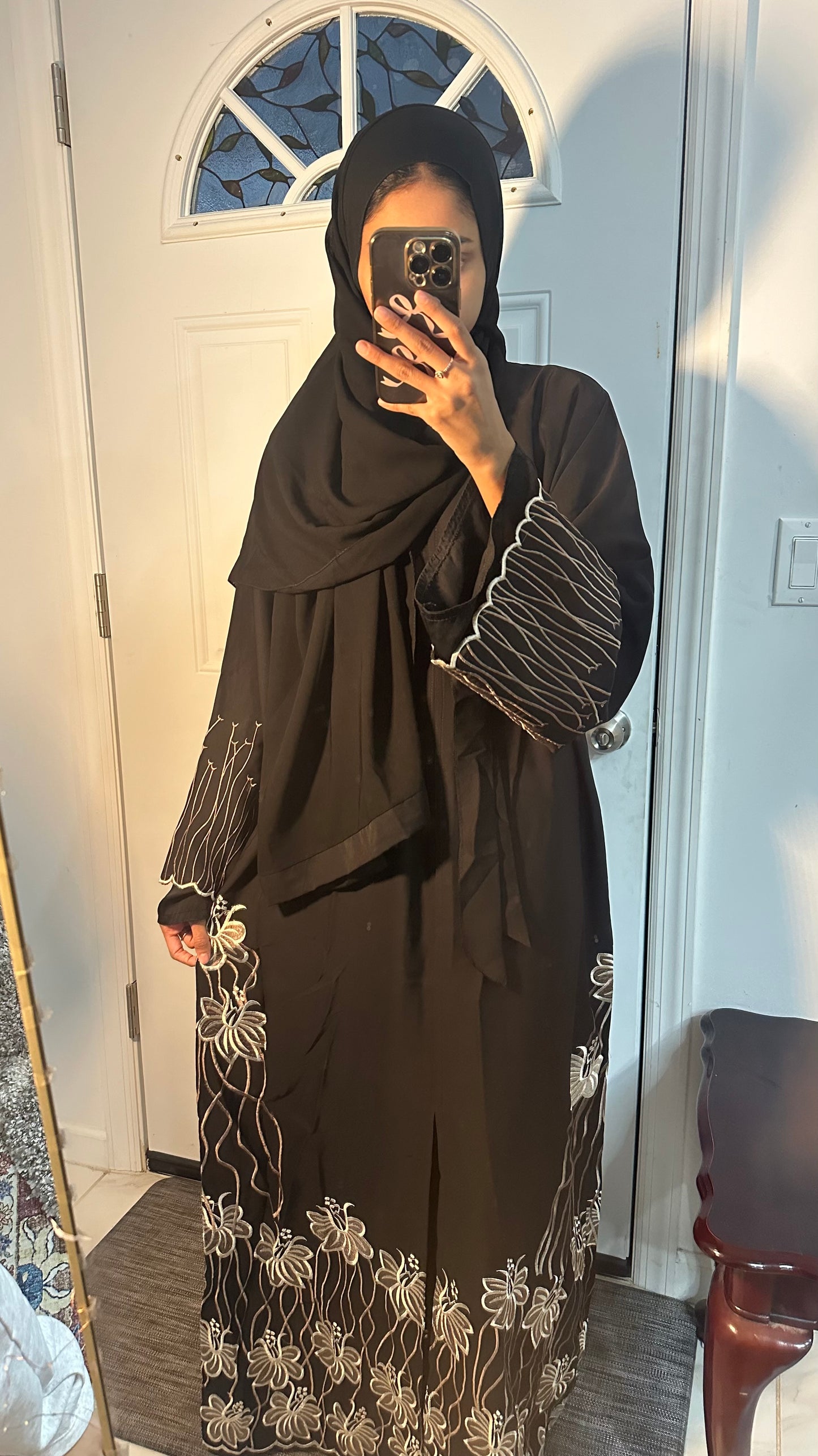 $35 embroidery abaya