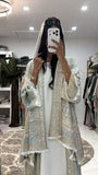 Pashmina Abaya with Stone
