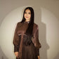 Emmeline Dress – Chocolate Brown