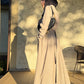Amirah (أميرة) Light Gray Coat Abaya