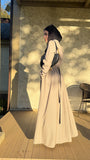 Amirah (أميرة) Light Gray Coat Abaya