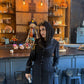 Amirah (أميرة) Black Coat Abaya