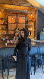 Amirah (أميرة) Black Coat Abaya