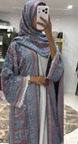 Pashmina Abaya with Stone