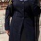 Amirah (أميرة) Navy Blue Coat Abaya