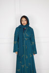 Najwa (نجوى) Blue with gold
