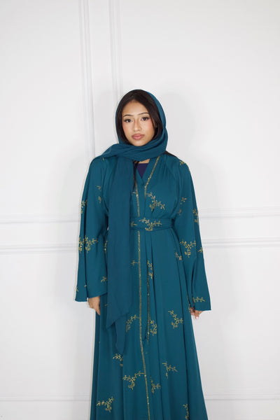 Najwa (نجوى) Blue with gold