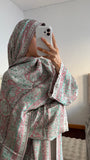 Pashmina Abaya with Stone