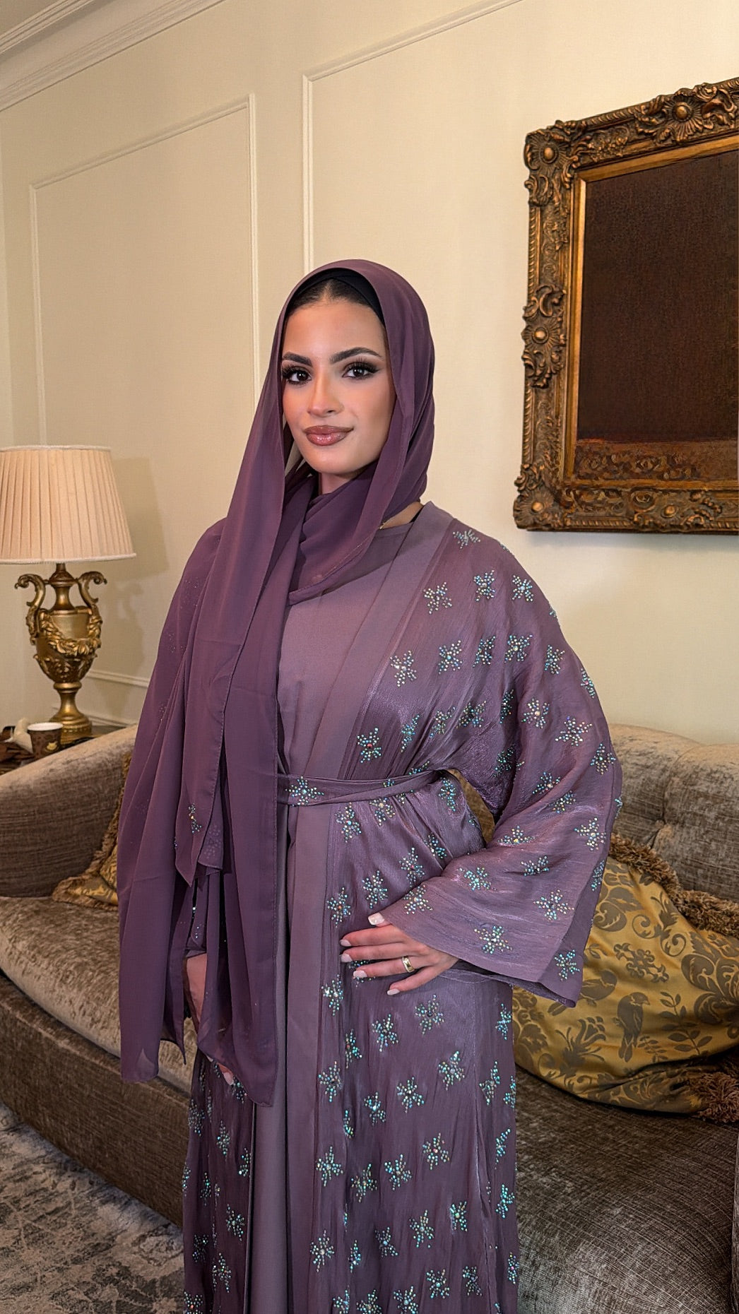 Farah (فرح) Purple