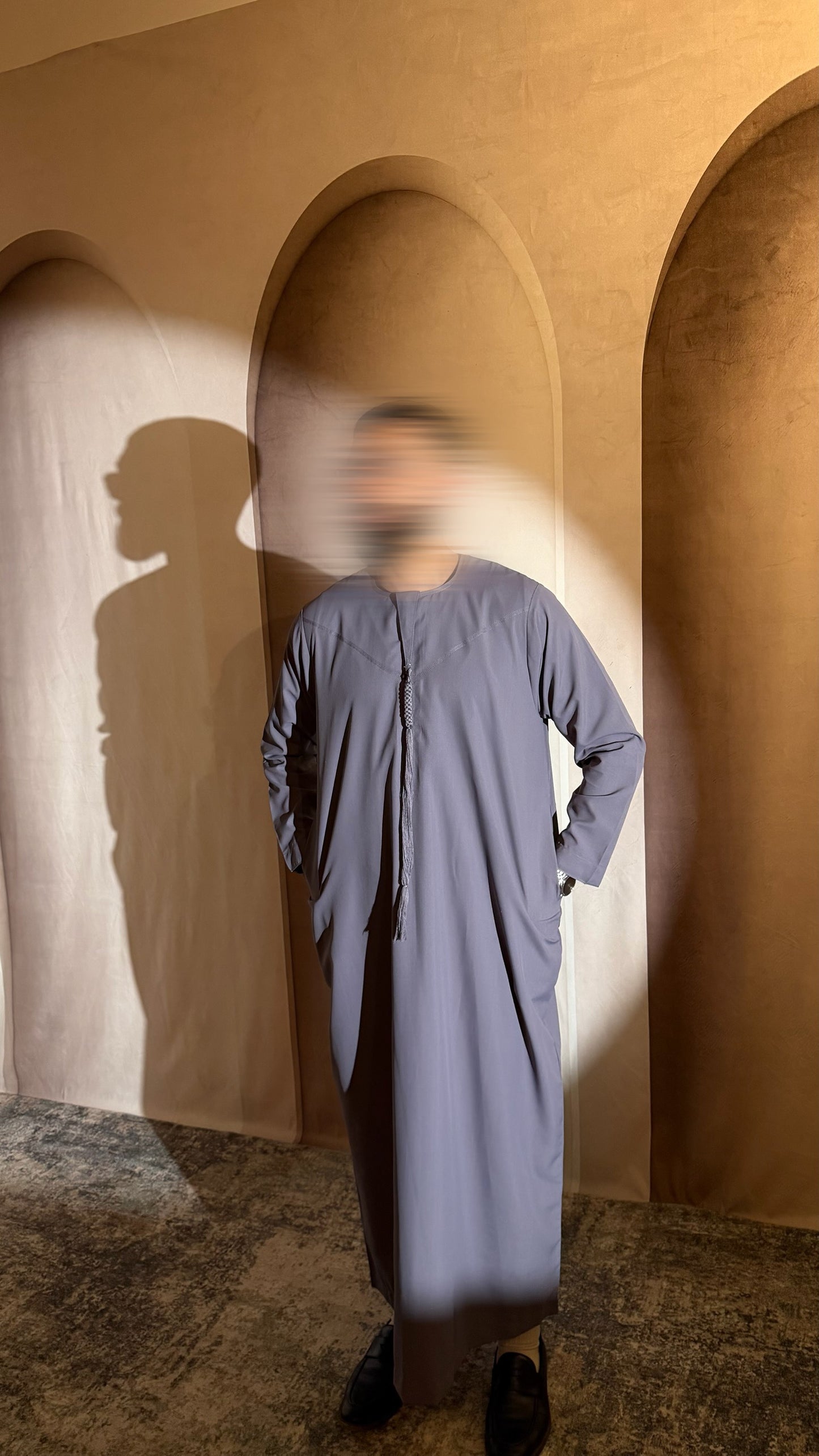 Emirati Thobe (Lavnder)