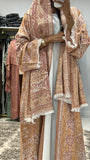 Pashmina Abaya with Stone