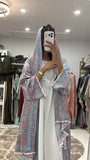 Pashmina Abaya with Stone