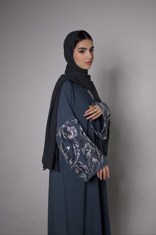 Tabarek Abaya (Indigo)