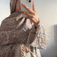Pashmina Abaya with Stone
