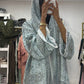 Pashmina Abaya with Stone