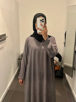 Gray Slip Dress